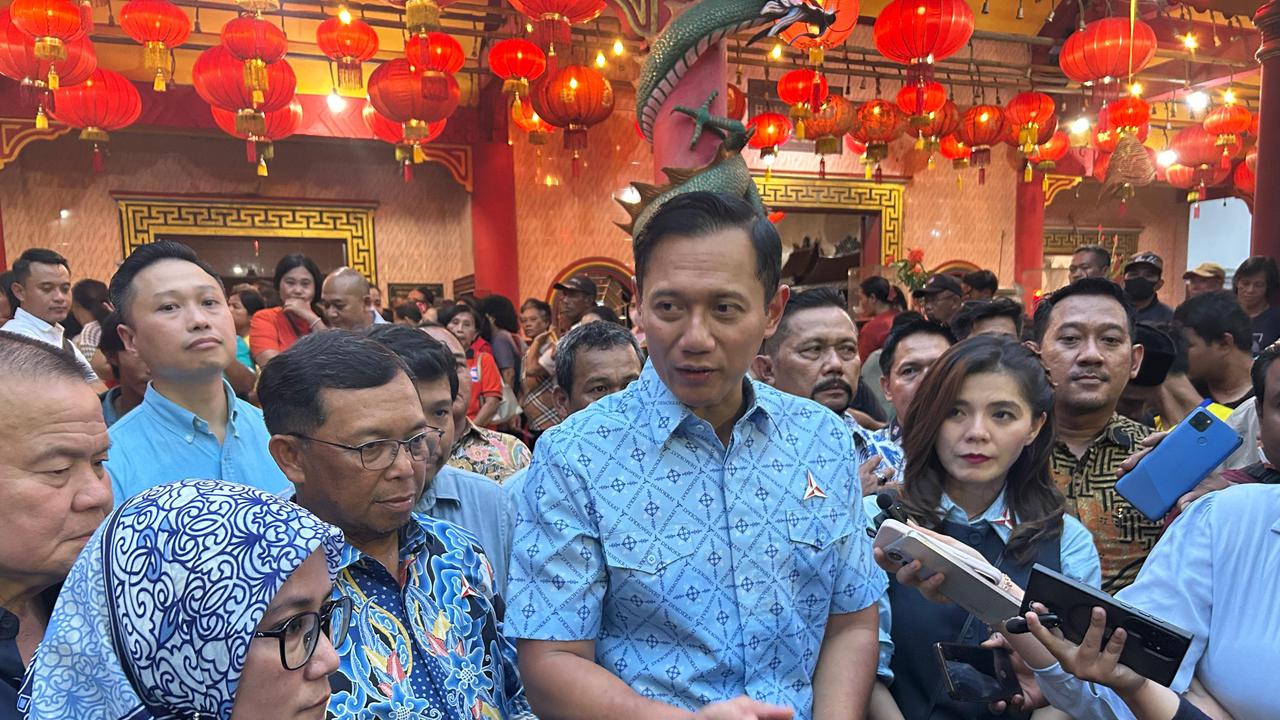Agus Harimurti Yudhoyono Hadiri Imlek