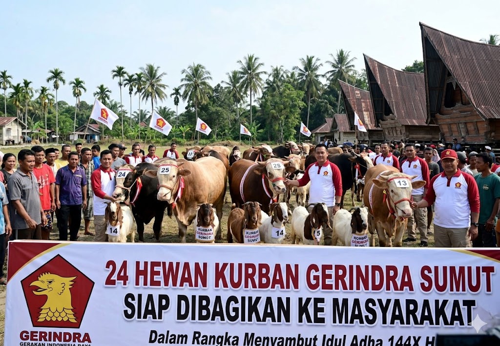 Kurban Gerindra Sumut